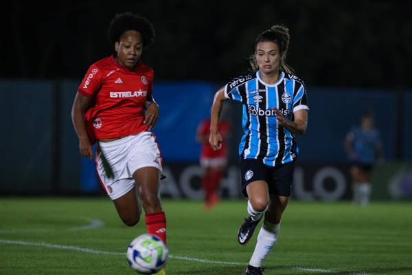 Clássico entre Inter e Grêmio: times em momentos opostos no Brasileirão Feminino
