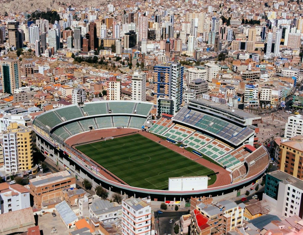 Estádio Hernando Siles, em La Paz