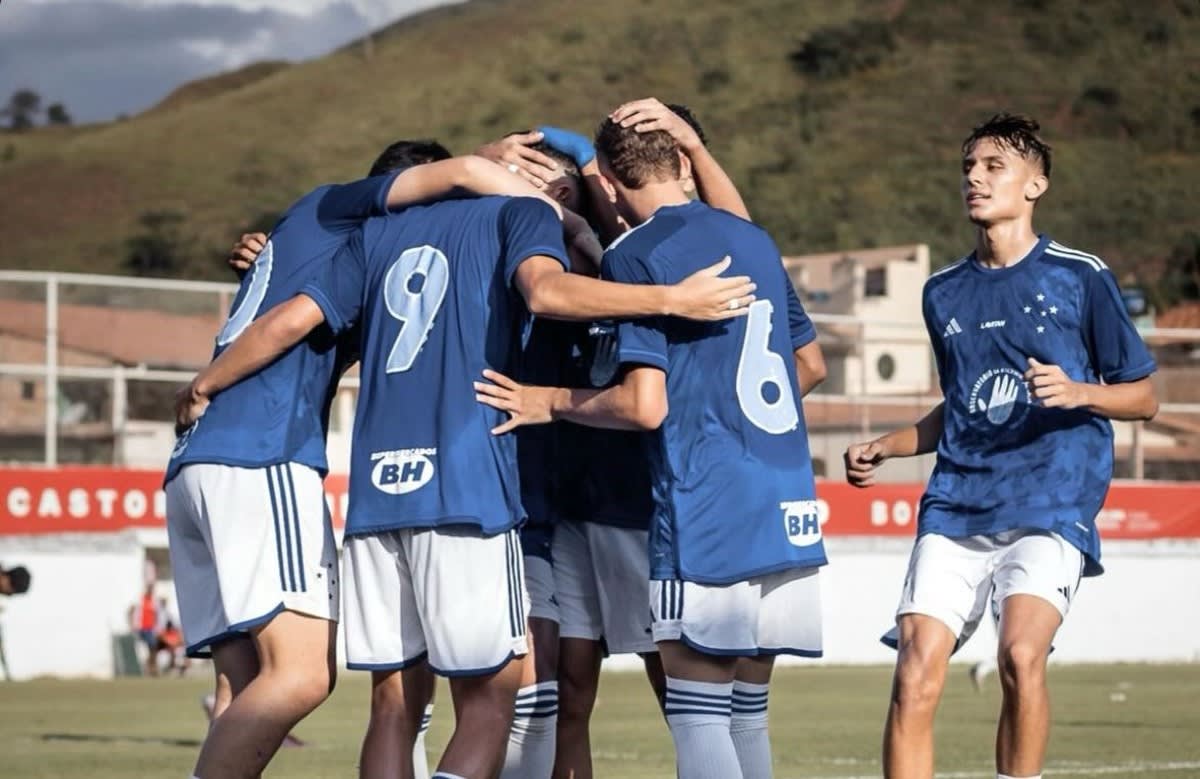 Cruzeiro goleia Maranhão e encara São Paulo na semifinal da Copa Sub-17