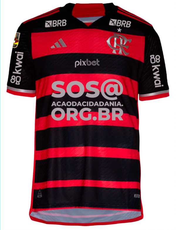 Flamengo exibirá pix para auxiliar vítimas do Sul em jogo contra Corinthians.