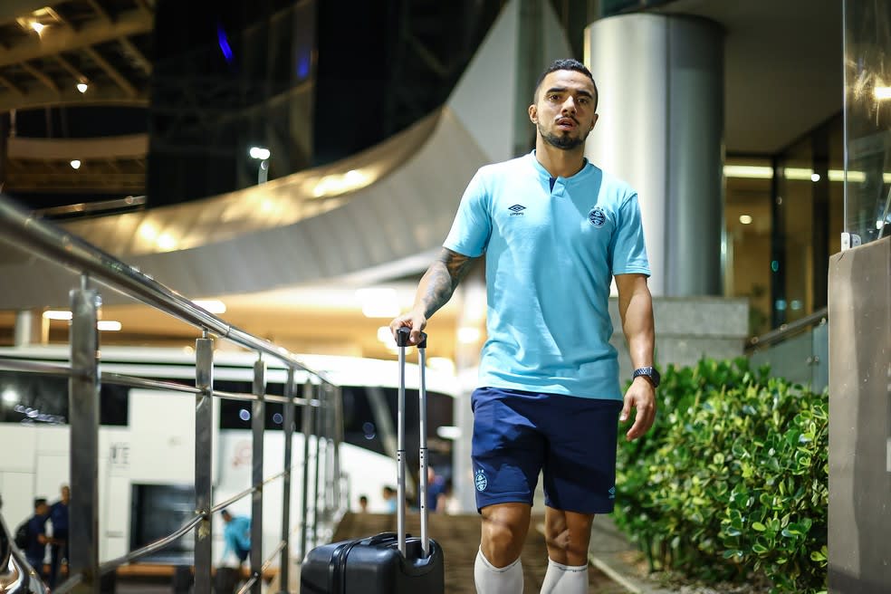 Fabio, lateral do Grêmio — Foto: Lucas Uebel/Divulgação Grêmio