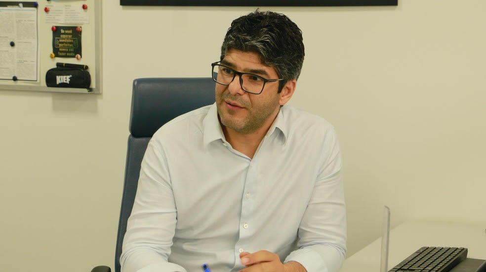 Luís Vagner Vivian, executivo de futebol do Grêmio — Foto: Andressa Mendes/ge