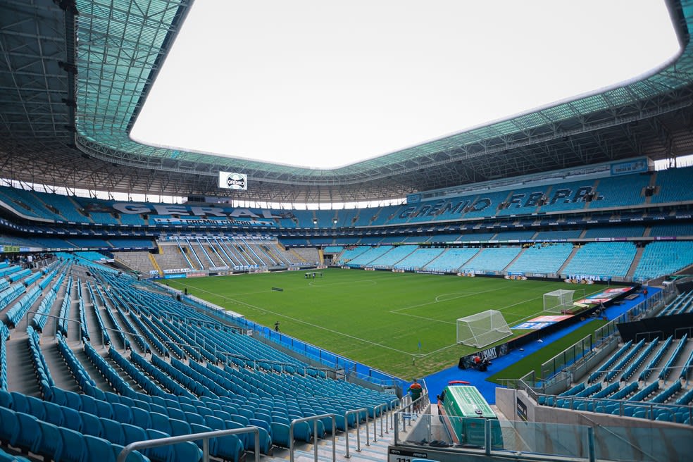 Arena do Grêmio para Grêmio x Atético-MG — Foto: Maxi Franzoi/AGIF