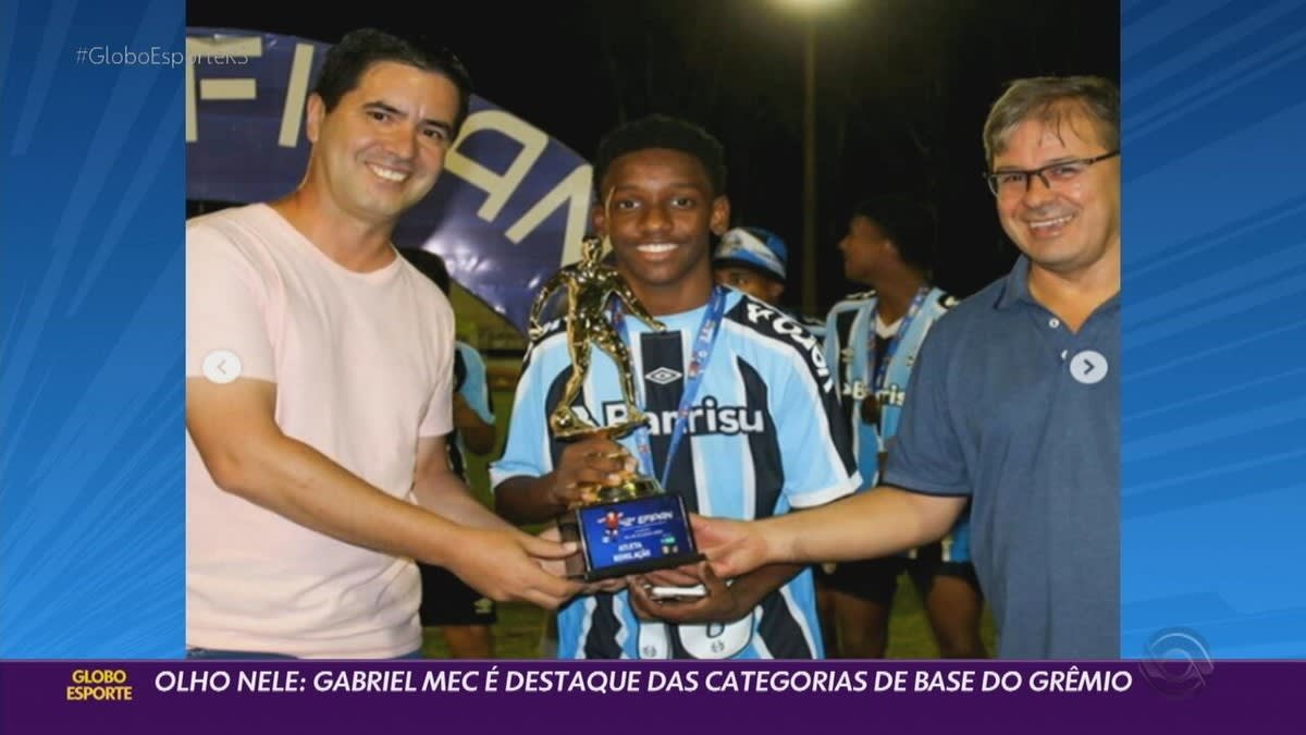 Grêmio planeja novo contrato profissional com maior multa da história do clube.