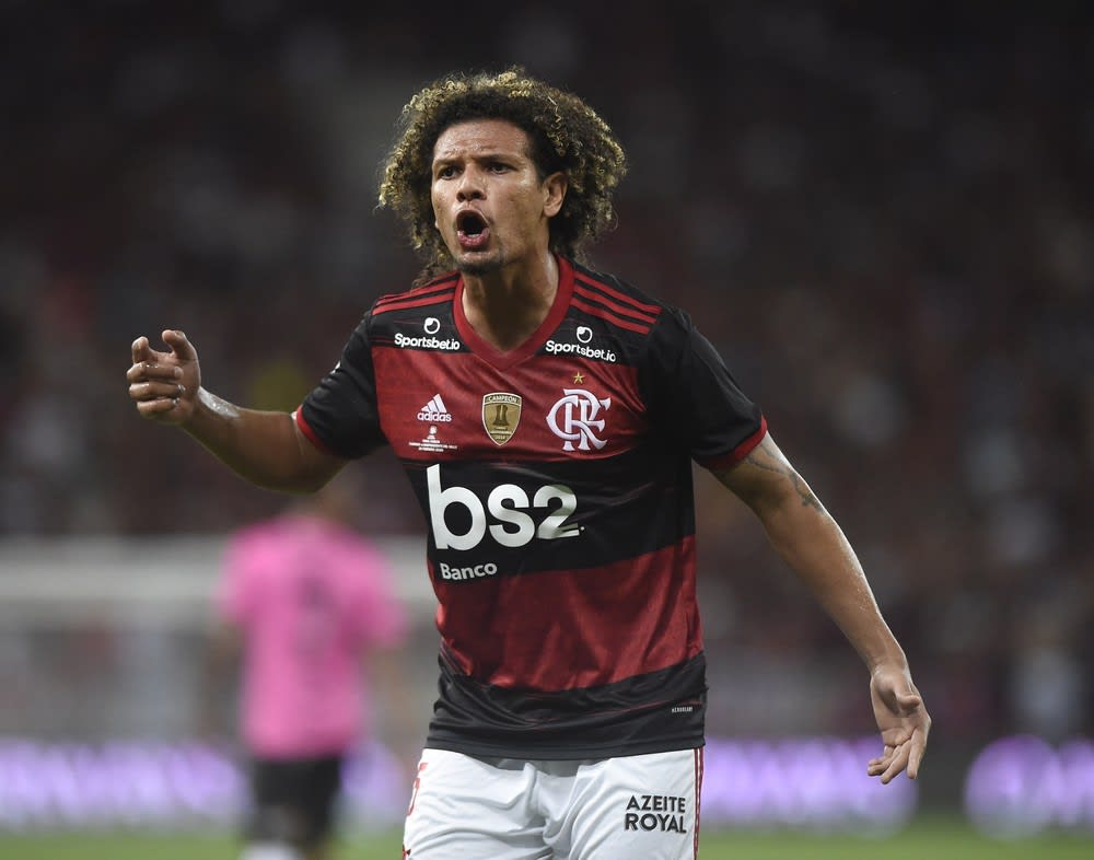 Expulso contra o Del Valle, Willian Arão desfalca o Flamengo na estreia da Libertadores