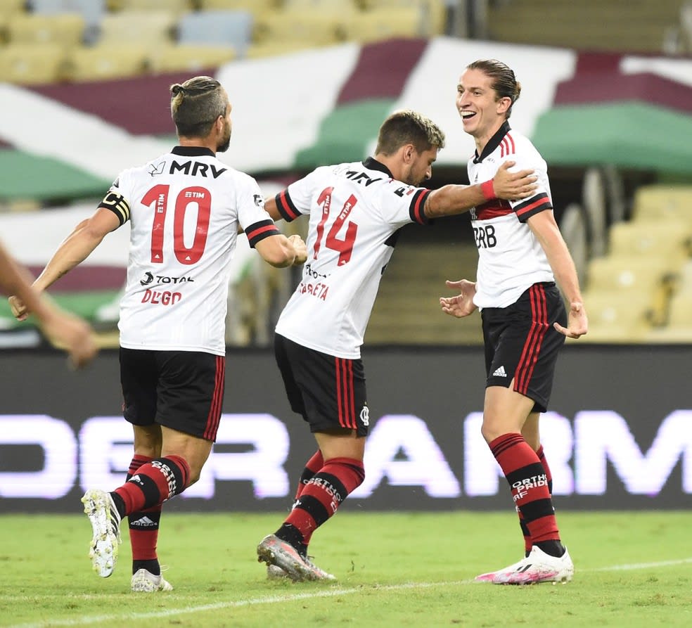 Notas da partida: confira as avaliações para os jogadores do Mengão no clássico entre Fluminense 1x2 Flamengo no Maracanã