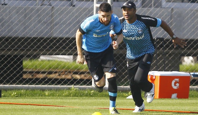 Obra de arte do Grêmio nasceu em treinos de Roger;