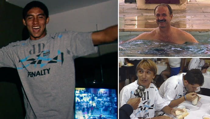 Grêmio de 95 se uniu com churrascos, petelecos e livro de pérolas de Jardel