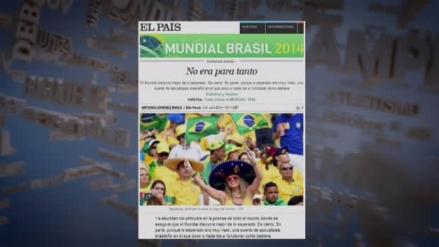 [COPA 2014] Imprensa estrangeira muda de tom e passa a elogiar a Copa no Brasil