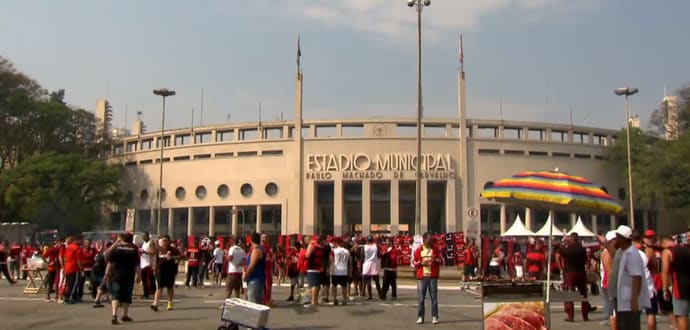 Flamengo encaminha jogo contra o Santa Cruz para o Pacaembu