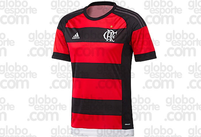 Nova camisa do Flamengo terá barra branca e gola olímpica