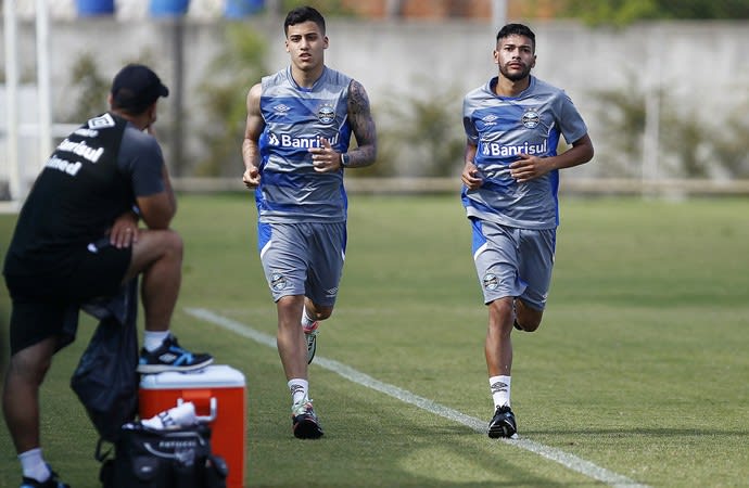 Beto da Silva é a novidade em treino do Grêmio com várias ausências