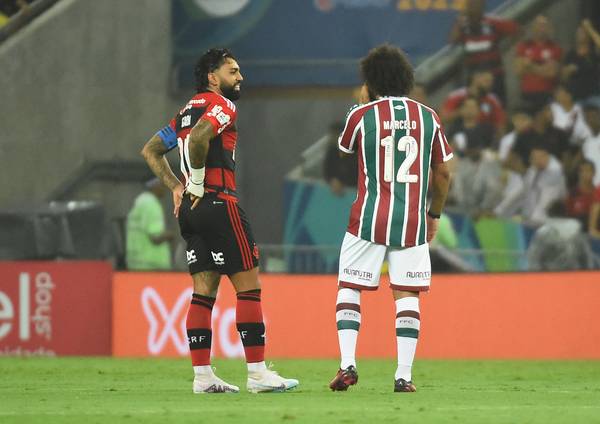 Gabigol, do Flamengo, explica discussão com Marcelo e provoca Fluminense: Só eu tenho duas Libertadores