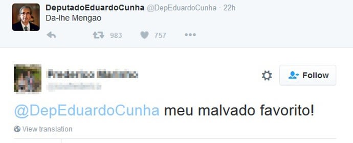 OFF - De cassado a oráculo: Eduardo Cunha vira mito com tuitadas sobre o Fla