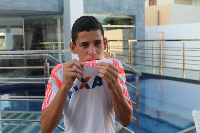 Joia do futebol de Petrolina descansa e planeja seu futuro no Flamengo