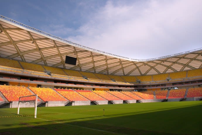 Arena da Amazônia passa por limpeza para receber Fla, Vasco e São Paulo