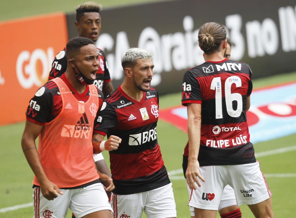 Volta por cima no momento certo, Arrascaeta vibra com retomada do Flamengo