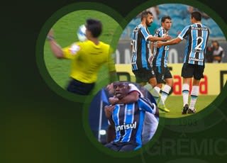 Pacotão Grêmio: 100º gol na Arena, matada do juiz e gravata em Mamute