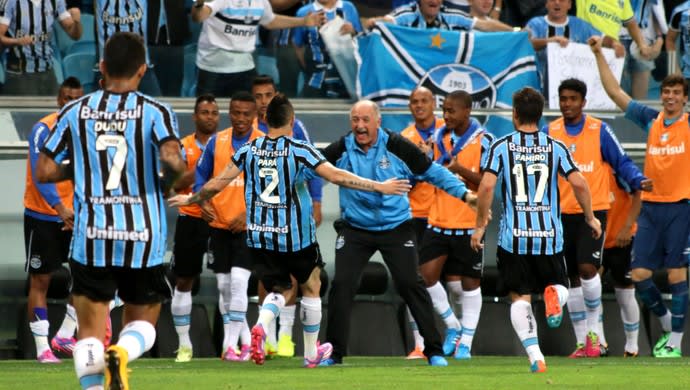 Felipão fecha um turno com números de vice-líder e faz Grêmio crer na vaga