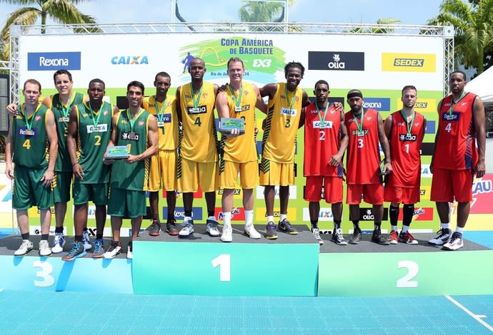 Fla, Palmeiras e outros times do NBB e da LBF participam de basquete 3 x 3