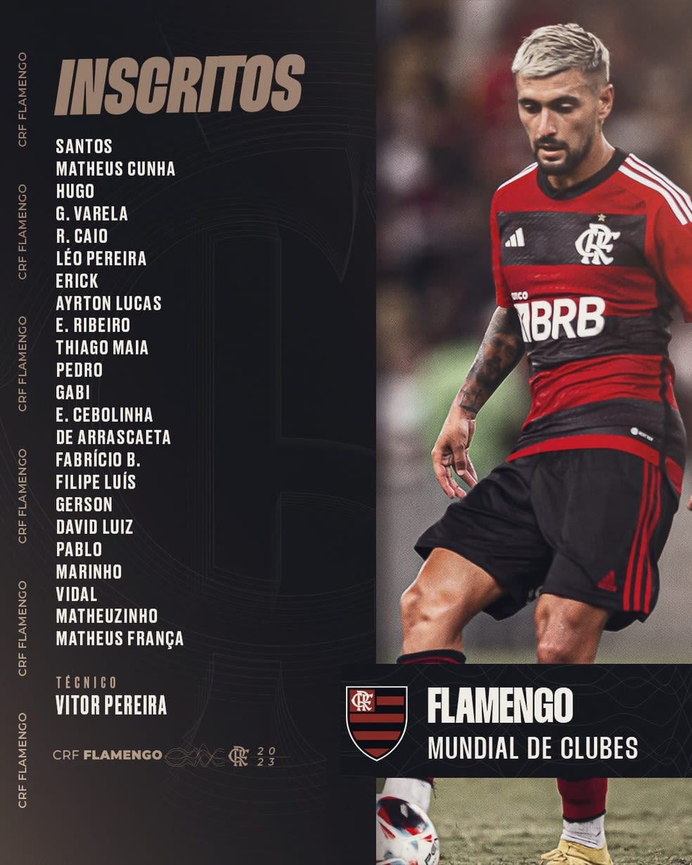 Matheus Cunha, Wesley, Fabrício Bruno, Léo Pereira, Ayrton Lucas, Erick  Pulgar, Vitor Hugo, Gerson, Gabigol, Bruno Henrique, Pedro, Everton  Ribeiro, Everton Cebolinha e Thiago Maia: as notas dos jogadores do Flamengo  no