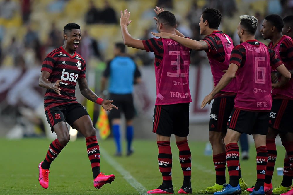 Rei dos clássicos, Bruno Henrique celebra novo gol sobre um rival do Flamengo: Este ano promete