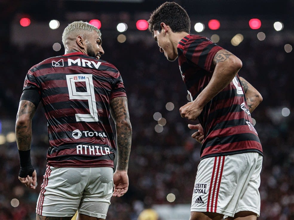 Atacantes formaram a dupla do Flamengo por 334 minutos na temporada