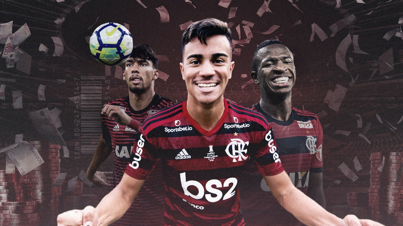 [ENQUETE]: Vinícius Junior, Paquetá ou Reinier; Qual das 3 joias rubro-negras você gostaria de contar em 2020?