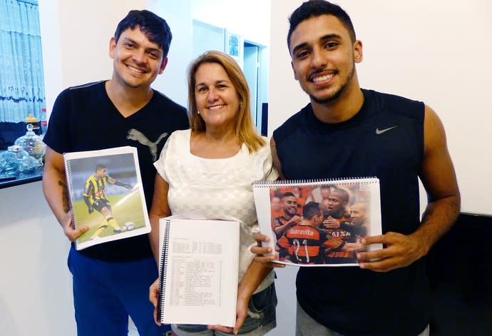 Tabelinha com a mãe prova que Kayke é goleador desde a base do Flamengo