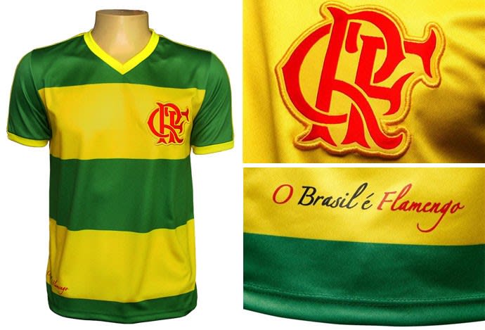 Flamengo lançará camisa em homenagem à seleção brasileira de