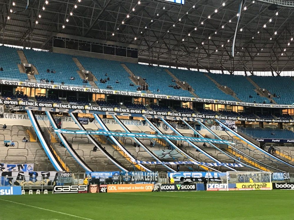 Grêmio solicita, e Arena terá aumento na capacidade de arquibancada