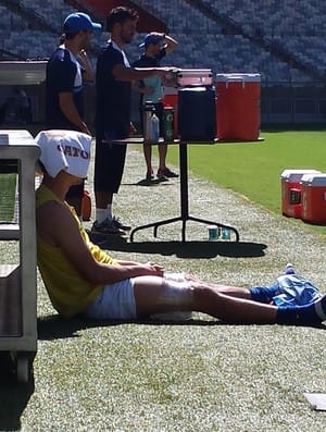 No Mineirão e sob sol forte, Cruzeiro faz último treino antes de pegar o River