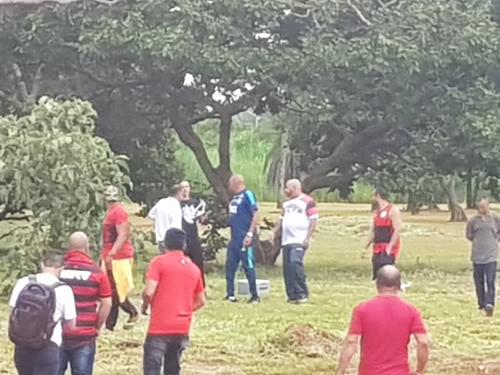 Com drone vetado e acesso liberado, Flamengo faz primeiro treino em Brasília para Supercopa