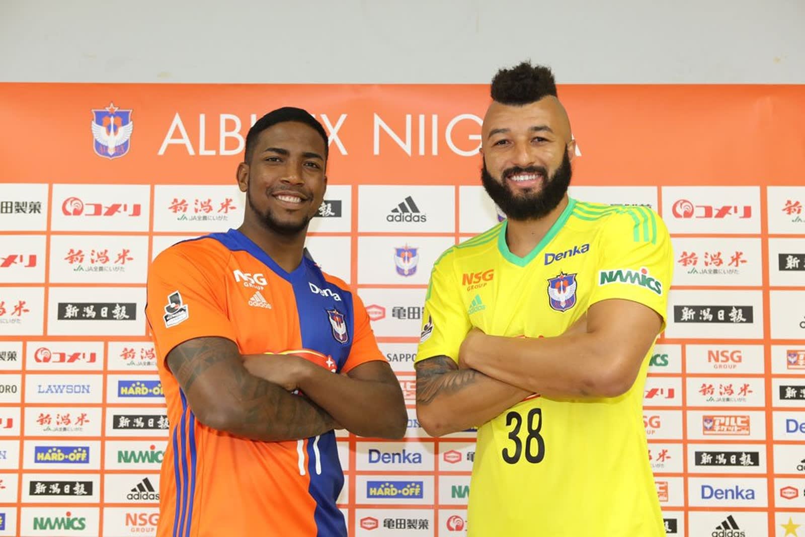 Na segunda divisão do Japão, Albirex Niigata apresenta Thalles e Alex Muralha