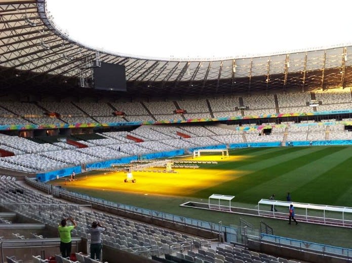 [COPA 2014]Gramados do Mineirão e da Toca da Raposa já estão prontos