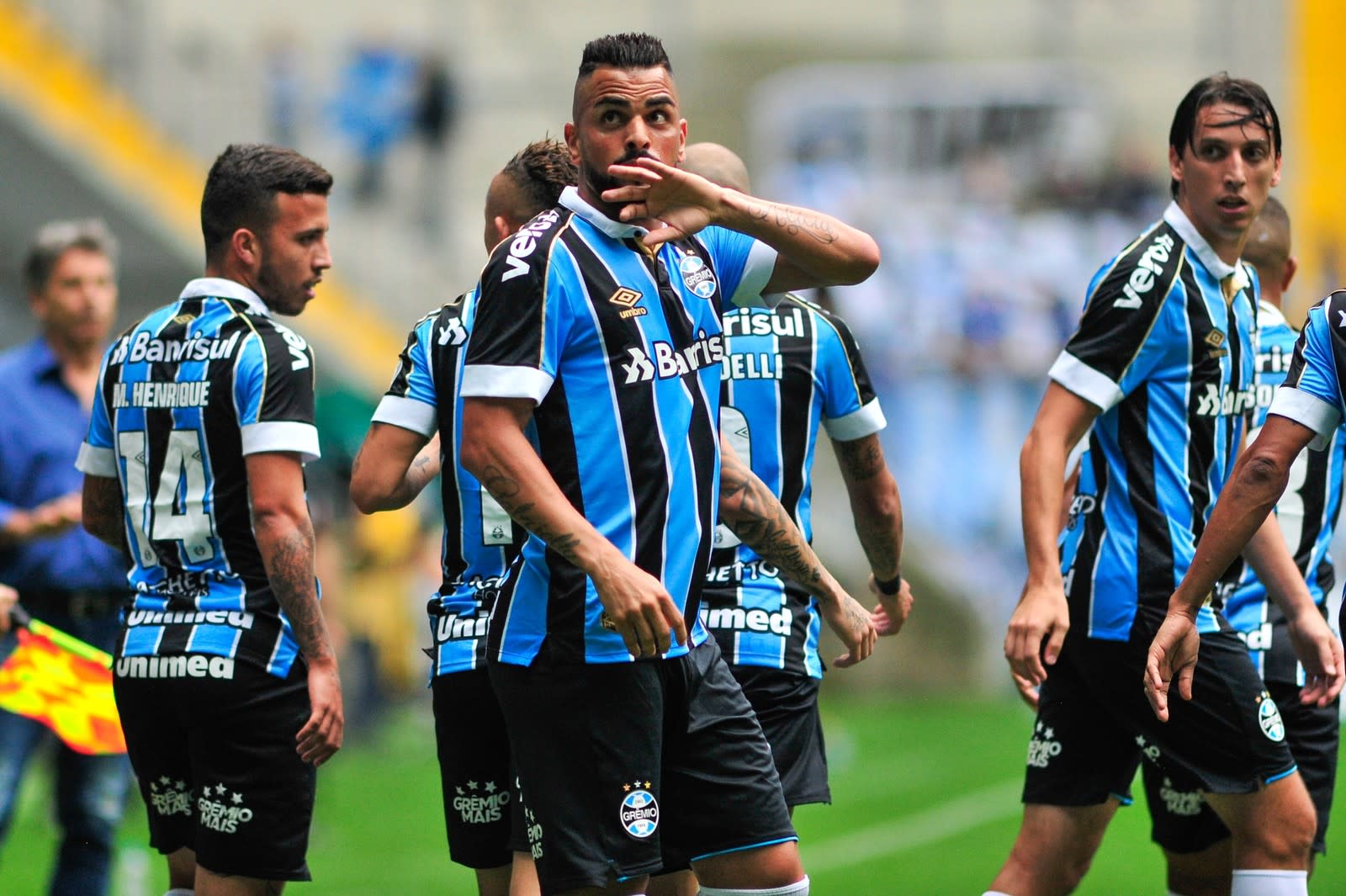 Notas da partida: confira as avaliações para os jogadores do Imortal na partida entre Grêmio 3x0 Botafogo