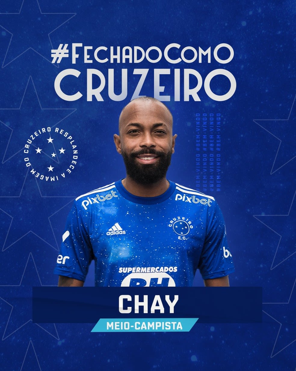 Cruzeiro anuncia contratação de Chay, do Botafogo