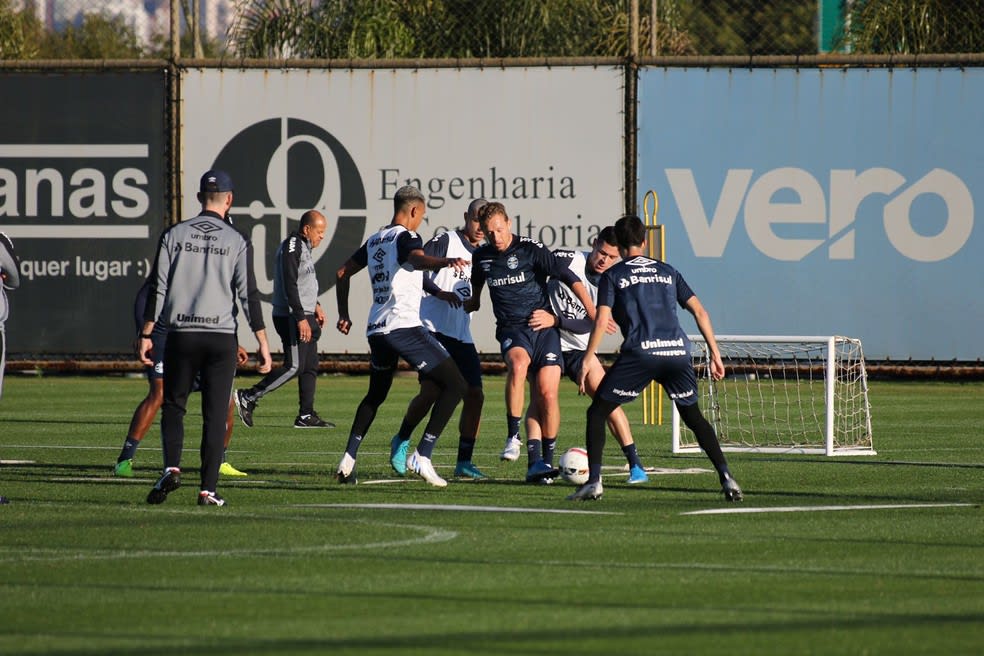 Veja como foi o treino do Grêmio desta quinta-feira (30/06)