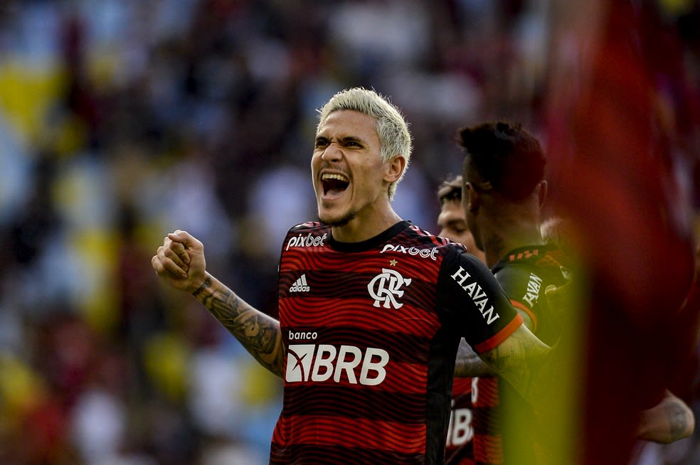Em maio, Pedro reduz em quase 75 a média de tempo para marcar pelo Flamengo
