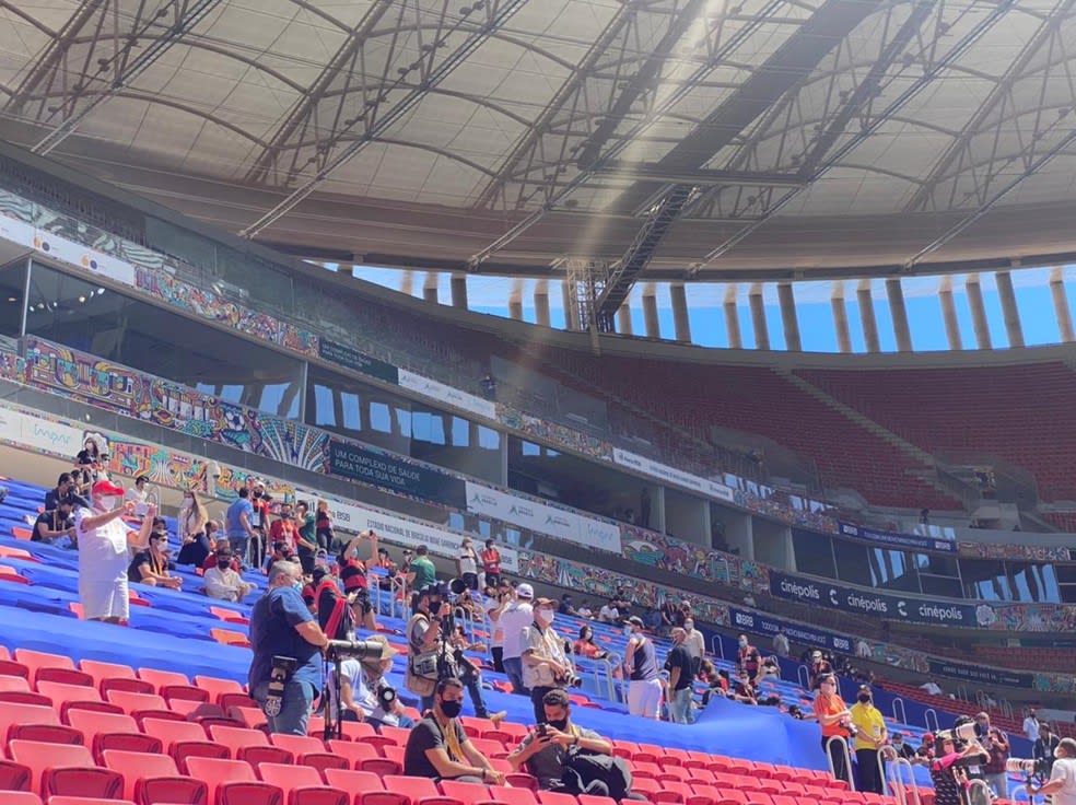 Final da Supercopa em Brasília tem presença de convidados de clubes e CBF