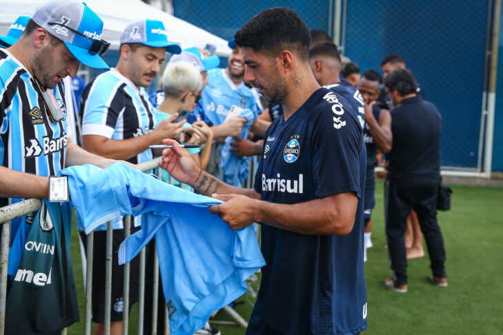 Grêmio: Renato e Suárez têm “combinado” especial para a partida contra o Caxias