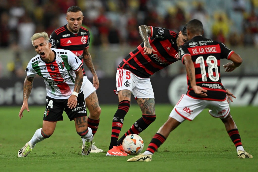 Galeria de Fotos: Flamengo x Palestino-CHI na Copa Libertadores 2021.