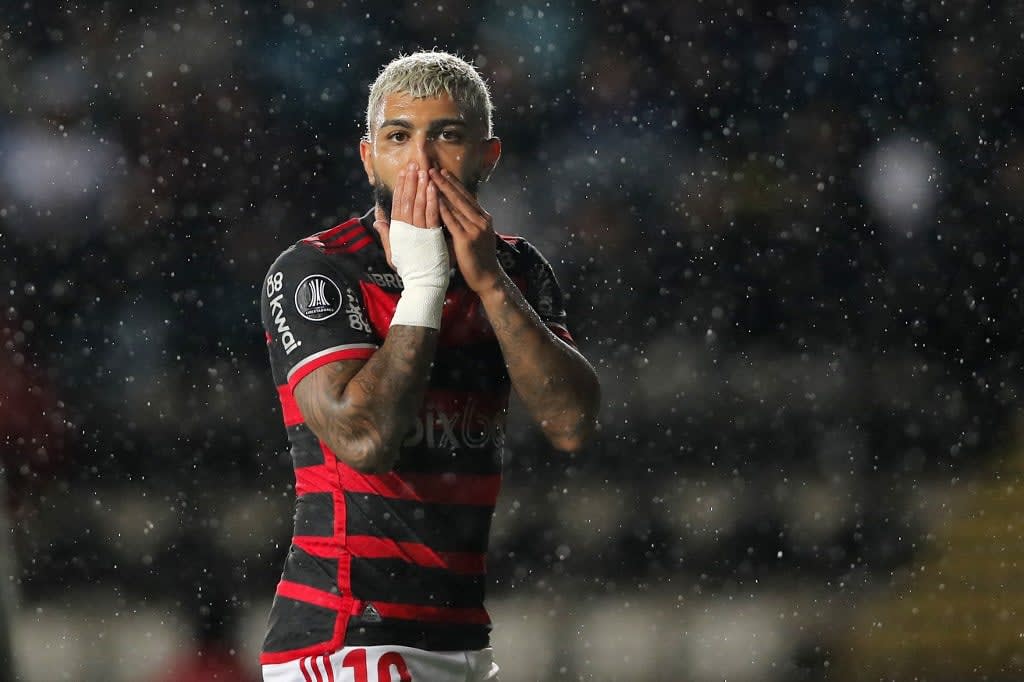 Duelo entre Palestino e Flamengo na Copa Libertadores: Veja as Fotos.