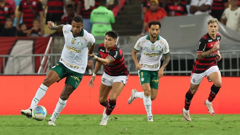 Palmeiras enfrenta Flamengo e perde na abertura das oitavas da Copa do Brasil