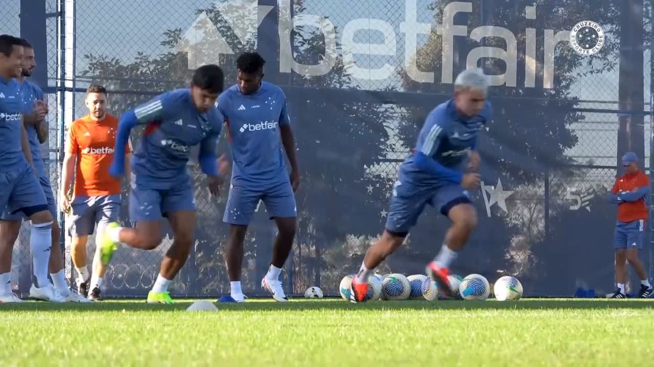 Preparação na Toca: Cruzeiro pronta para enfrentar o Juventude.