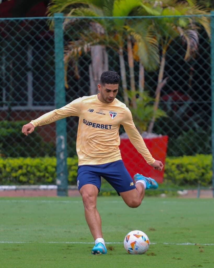 Michel Araújo. (Foto: Divulgação / São Paulo FC)