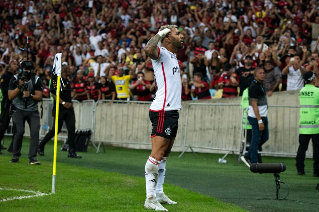 Gabigol motivado e disposto a ajudar após marcar na goleada sobre o Vasco