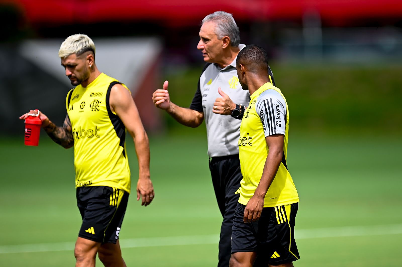 Tite elogia manutenção de marcas e destaca dificuldades no Flamengo durante a semana.