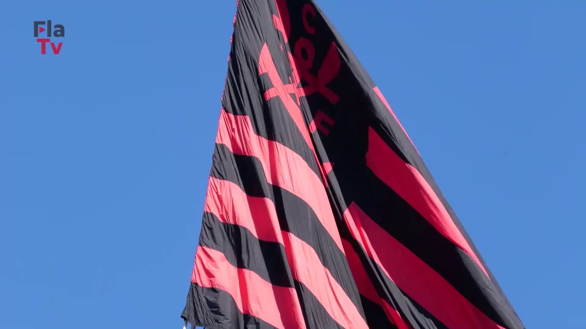 Treino do Flamengo visando clássico contra o Botafogo