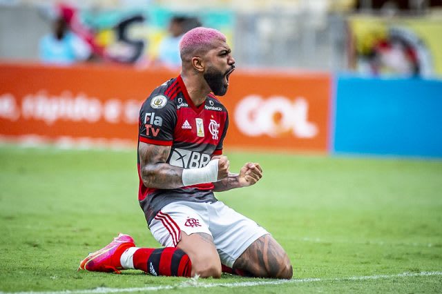 GOOOOOOOLLLLL!!! GABIGOL MARCA DUAS VEZES E COLOCA O FLAMENGO À FRENTE